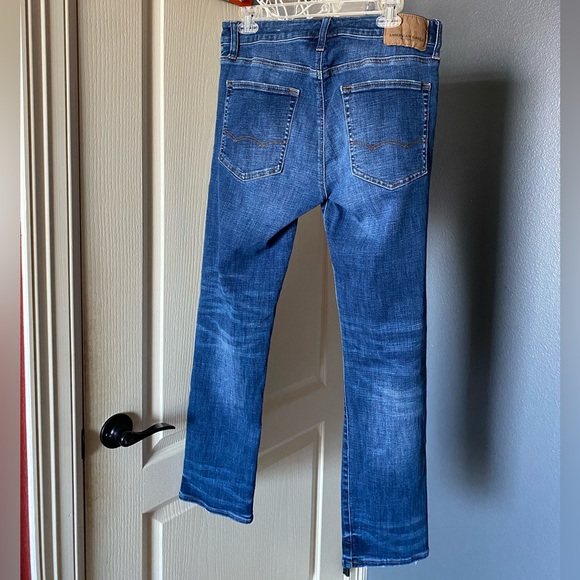 American Eagle Outfitters Men’s Slim Straight Jeans Next Level Flex - Picture 3 of 8